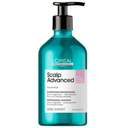 L'Oréal Professionnel - Champú Dermo-Regulador Scalp Advanced Anti-Discomfort 500 ml