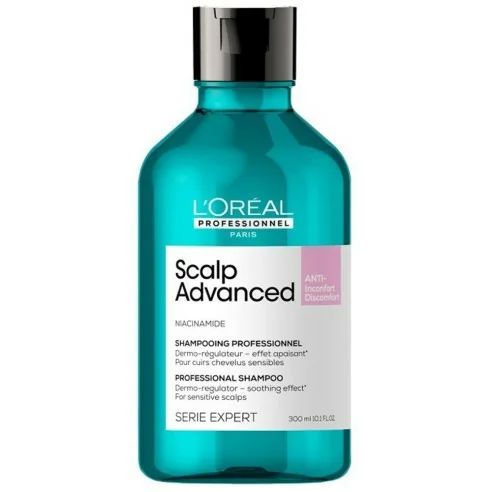 L'Oréal Professionnel - Champú Dermo-Regulador Scalp Advanced Anti-Discomfort 300 ml