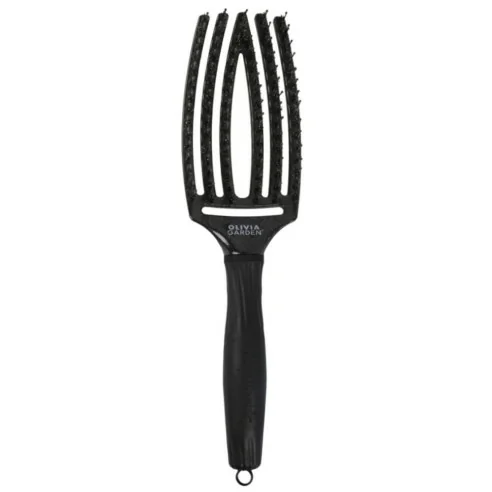 Olivia Garden - Cepillo Fingerbrush Black Onyx Midnight Desert - 1 Unidad