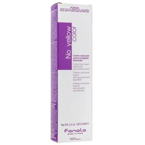 Fanola - Crema Colorante Anti-Amarillo No Yellow Lightener Mix ML.00 Multi-Aclarante 100 ml