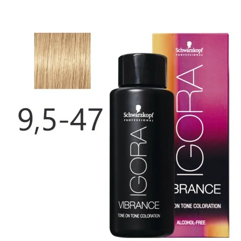 Schwarzkopf - Igora Vibrance 9,5-47 Beige Copper 60 ml