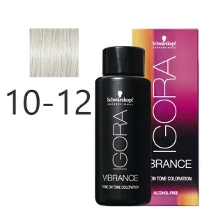 Schwarzkopf - Tonalizador Igora Vibrance 10-12 Ceniza Humo Claro 60 ml Schwarzkopf - Tonalizador Igora Vibrance 10-12 Ceniza Humo Claro 60 ml