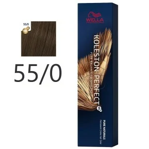 Wella - Crema Permanente Koleston PerfectMe+ 55/0 Marrón Claro Intenso 60 ml Wella - Crema Permanente Koleston PerfectMe+ 55/0 Marrón Claro Intenso 60 ml