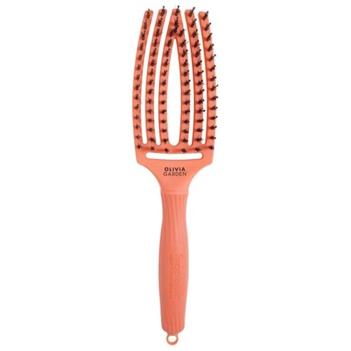 Olivia Garden - Fingerbrush Combo Coral Medium - 1 Unit