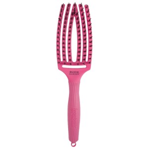 Olivia Garden - Cepillo Fingerbrush Hot Pink Medium - 1 Unidad Olivia Garden - Cepillo Fingerbrush Hot Pink Medium - 1 Unidad