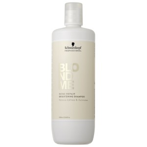 Schwarzkopf - Champú Iluminador BlondMe Bond Repair Brightening 1000 ml Schwarzkopf - Champú Iluminador BlondMe Bond Repair Brightening 1000 ml