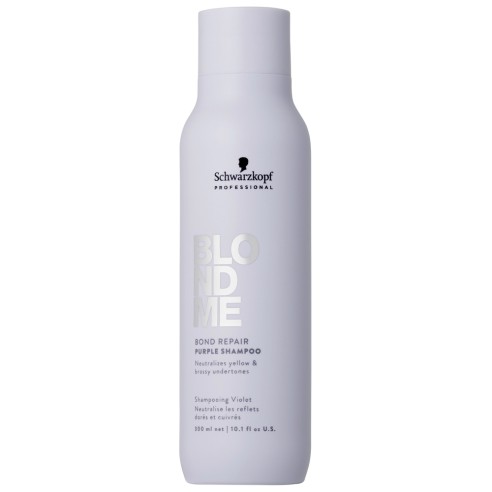 Schwarzkopf - BlondMe Bond Repair Purple Shampoo 300 ml