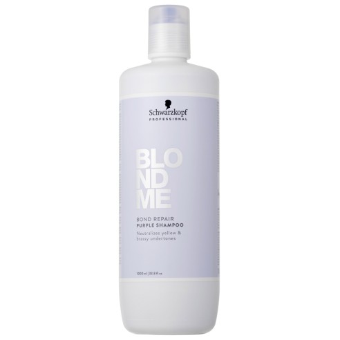 Schwarzkopf - BlondMe Bond Repair Purple Shampoo 1000 ml