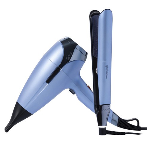 ghd - Set Deluxe Iced Luxe Limited Edition Chronos Straightener + Helios Hair Dryer