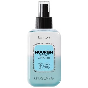 Kemon - Spray Desenredante para Cabellos Desfibrados Hair Care Nourish Spray 2 Phase 200 ml Kemon - Spray Desenredante para Cabellos Desfibrados Hair Care Nourish Spray 2 Phase 200 ml