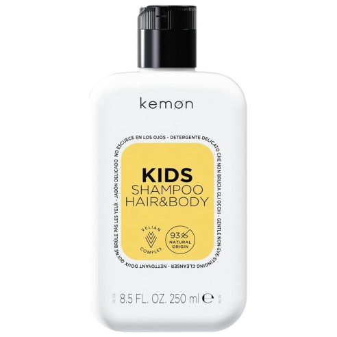 Kemon - Jabón Delicado para Niños Hair Care Kids Shampoo Hair & Body 250 ml