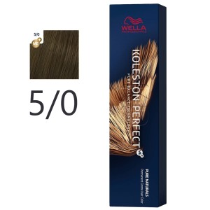 Wella - Permanent Creme Colour Koleston PerfectMe+ 5/0 Intense Light Brown 60 ml Wella - Permanent Creme Colour Koleston PerfectMe+ 5/0 Intense Light Brown 60 ml