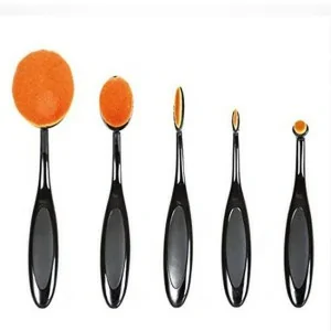 pack 5 makeup brushes oval - bifull