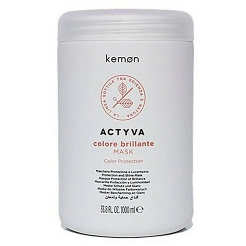 Kemon Actyva - Mascarilla Colore Brillante 1000 ml | Coserty.com