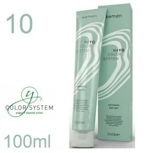 Kemon - Tinte Nayo Color Natural 10 Rubio Platinado Natural 100 ml Kemon - Tinte Nayo Color Natural 10 Rubio Platinado Natural 100 ml