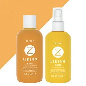 Kemon - Liding Care - Kit Shampoo and Spray Bahia