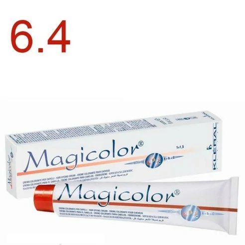 Kleral System - Tinte Magicolor 6.4 Rubio Oscuro Cobre - 100 ml
