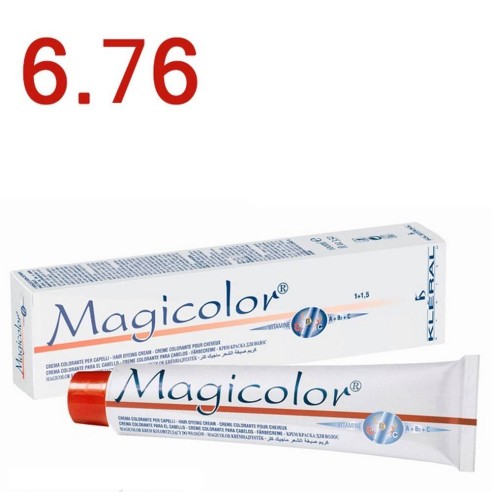 Kleral System - Tinte Magicolor 6.76 Rojo Veneciano 100 ml
