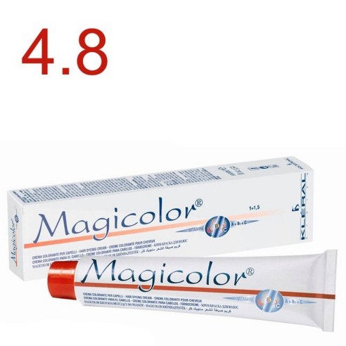 Kleral System - Tinte Magicolor 4.8 Castaño Marrón 100 ml