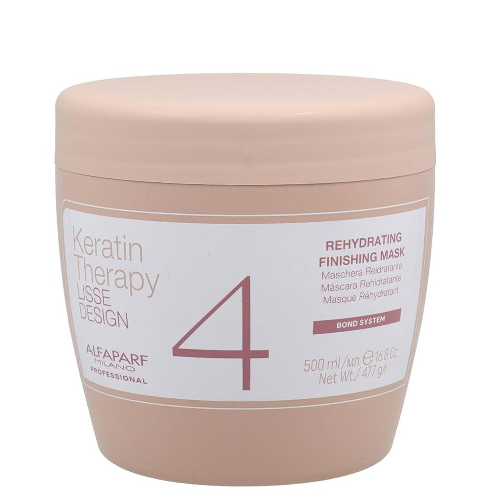 Alfaparf - Mascarilla Rehidratante Keratin Therapy Lisse Design 500 ml