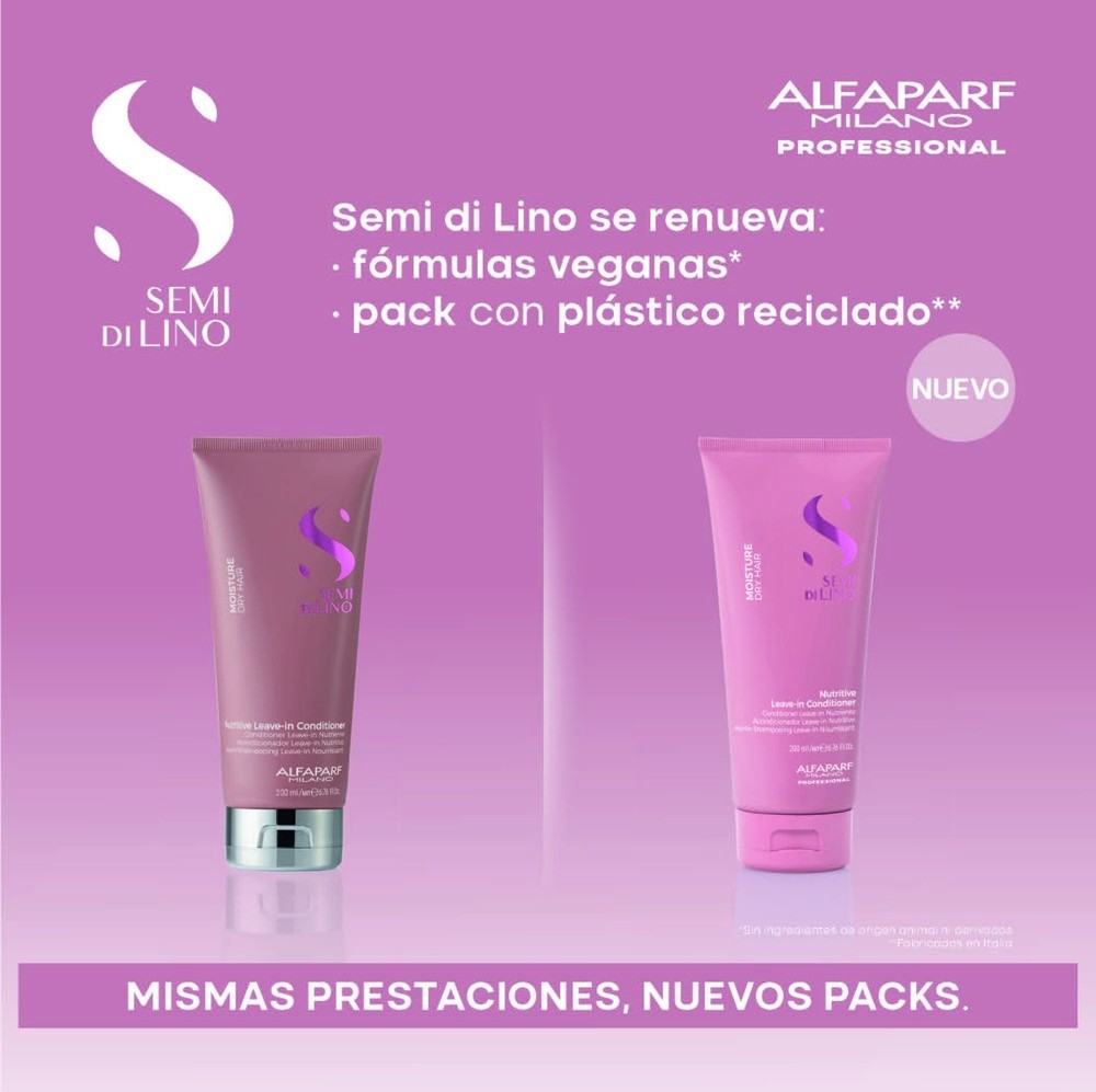 Alfaparf - Semi di Lino Moisture Acondicionador Nutritivo Leave-in 200 ml