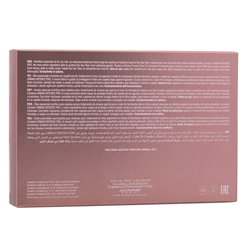 Alfaparf - Semi di Lino Moisture Nutritive Essential Oil 6 x 13 ml