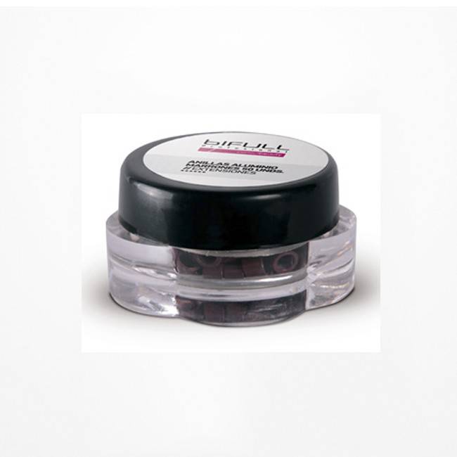 Bifull - Anillas de Aluminio Castañas 50 unds