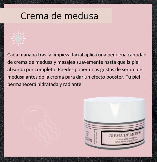 ByKleo - Crema Facial ultrahidratante rica en proteinas de origen marino (mucina de medusa) 50 ml