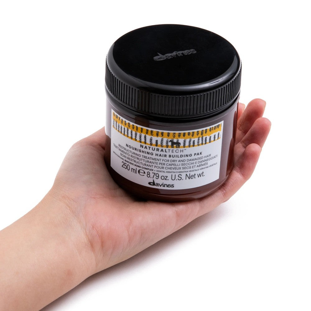 Davines - Mascarilla Nutritivo-Reparadora NaturalTech Nourishing Hair Building Pak 250 ml