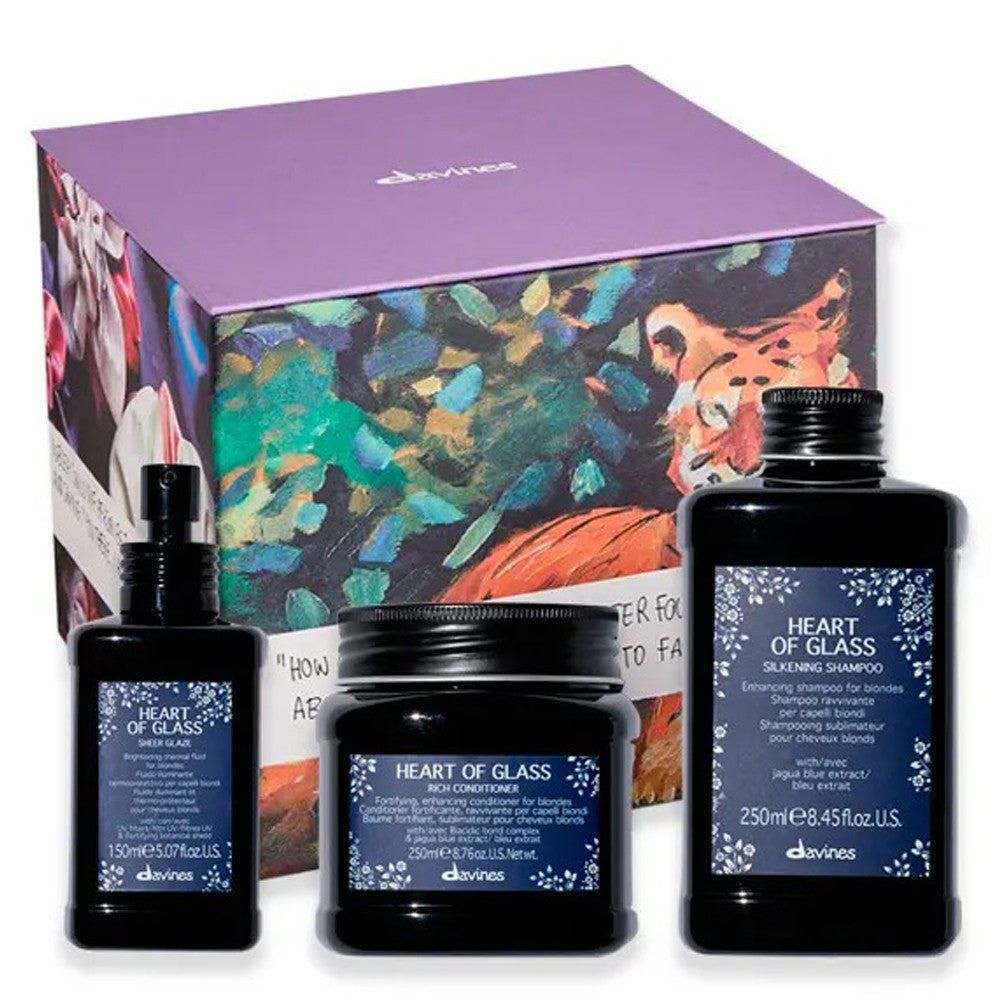 Davines - Pack para Cabellos Rubios Heart of Glass