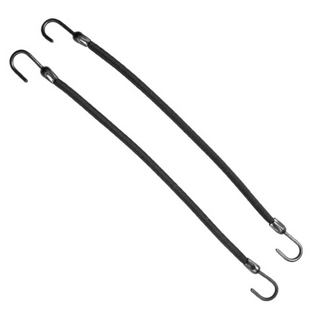 Eurostil - 00858 - Cartón 12 gomas c/gancho negro