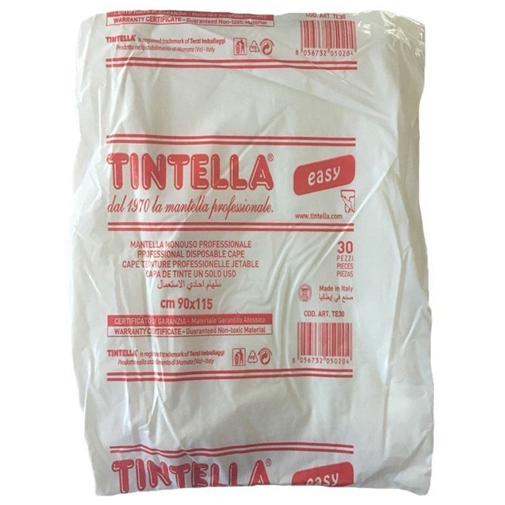 Eurostil - Bolsa de 30 Capas Desechables Blancas 90 x 115 cm