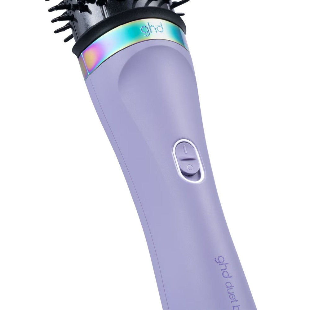 ghd - Duet Blowdry Cepillo Secador 2-en-1 Edición Limitada Lila Galáctico