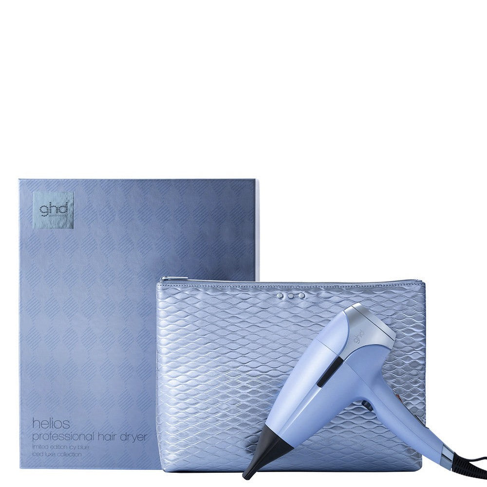 ghd - Helios Iced Luxe Edición Limitada Secador de Pelo Profesional Azul Hielo