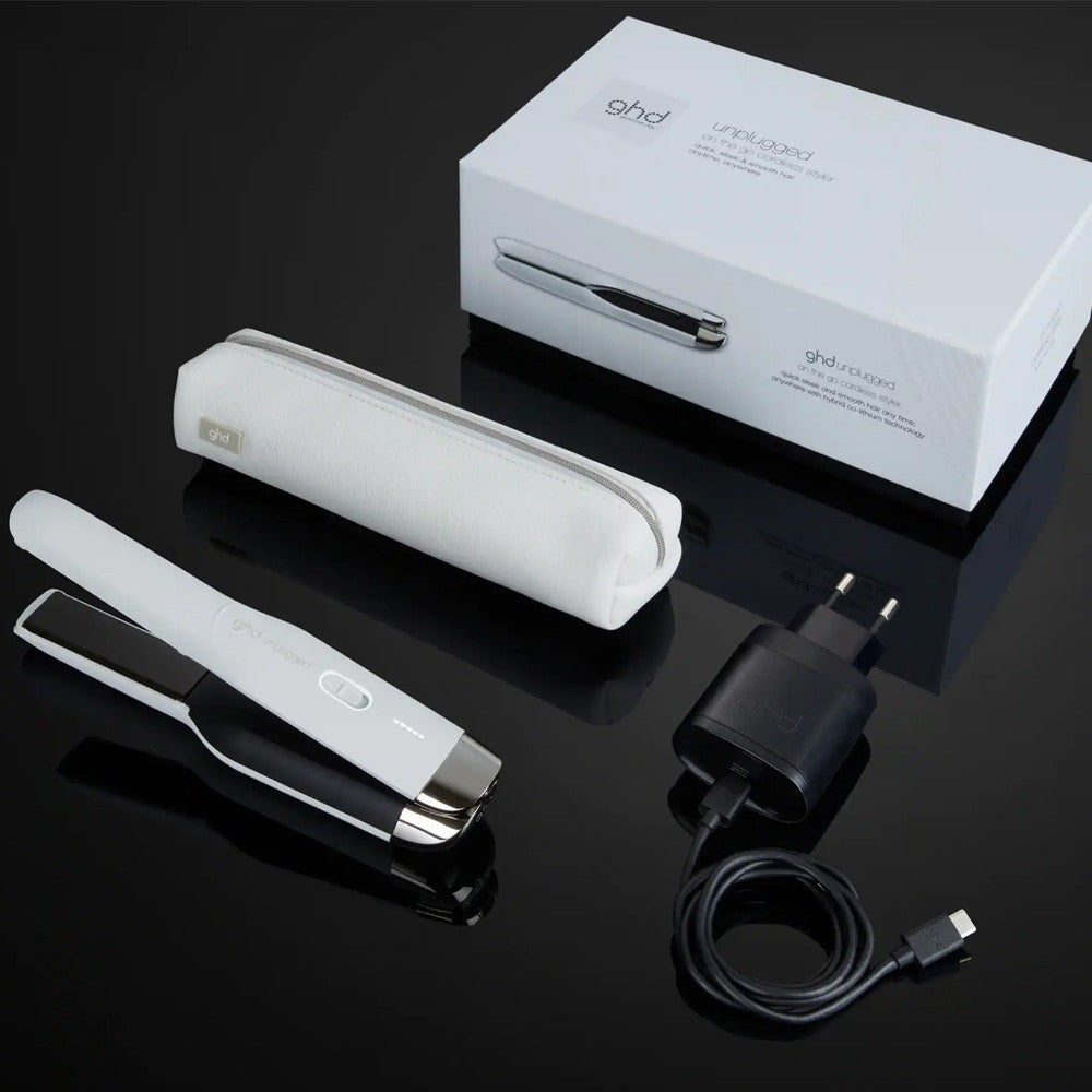 ghd - Plancha de Pelo Unplugged Blanca