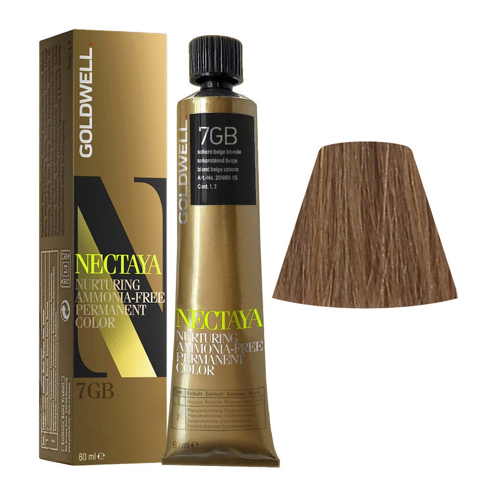 Goldwell - Tinte Nectaya Warm Browns TB 6RB Haya Roja Medio 60 ml