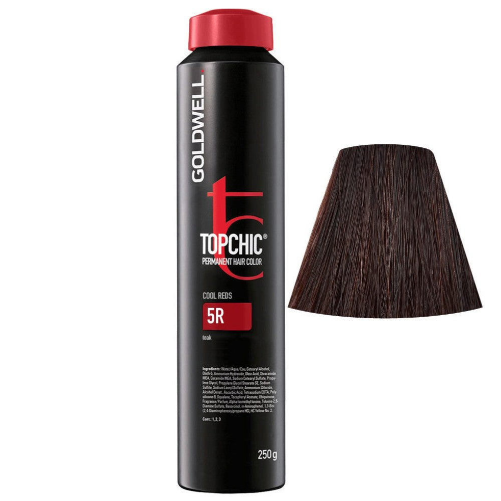 Topchic R Mix Goldwell - Topchic 5R Teca 250 ml