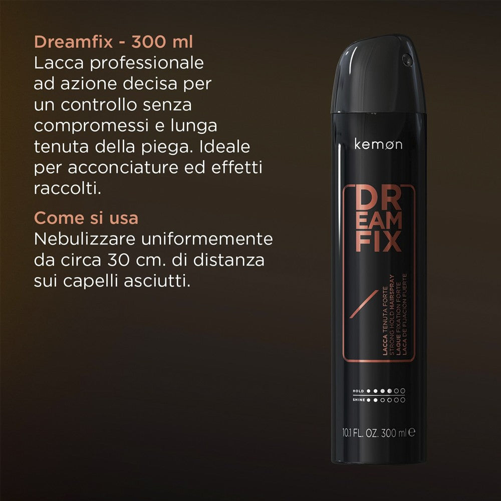 Kemon - Laca de Fijación Fuerte Hair Style Dreamfix 300 ml