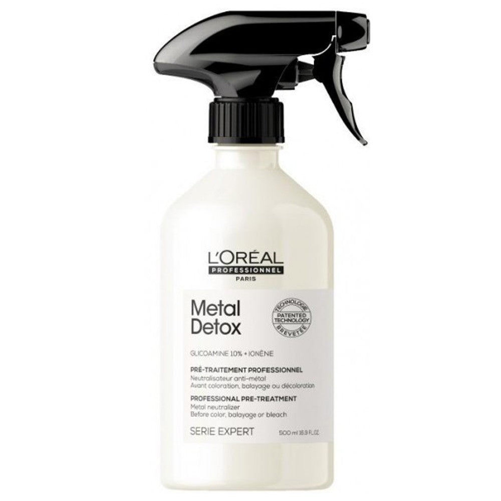 L'Oréal Professionnel - Spray Pre-tratamiento Neutralizador de Metales Metal Detox Serie Expert 500 ml