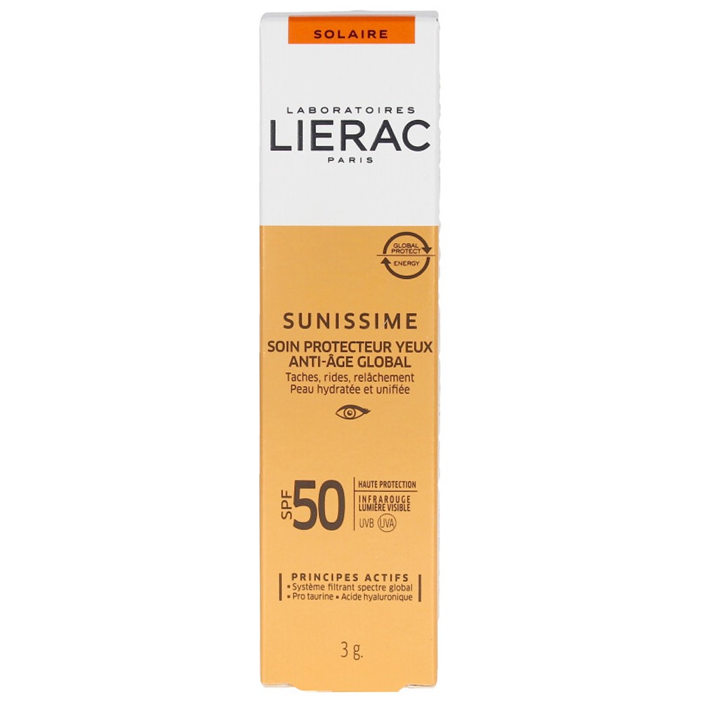 Lierac - Protector de Contorno de Ojos Sunissime SPF 50 - 3 g