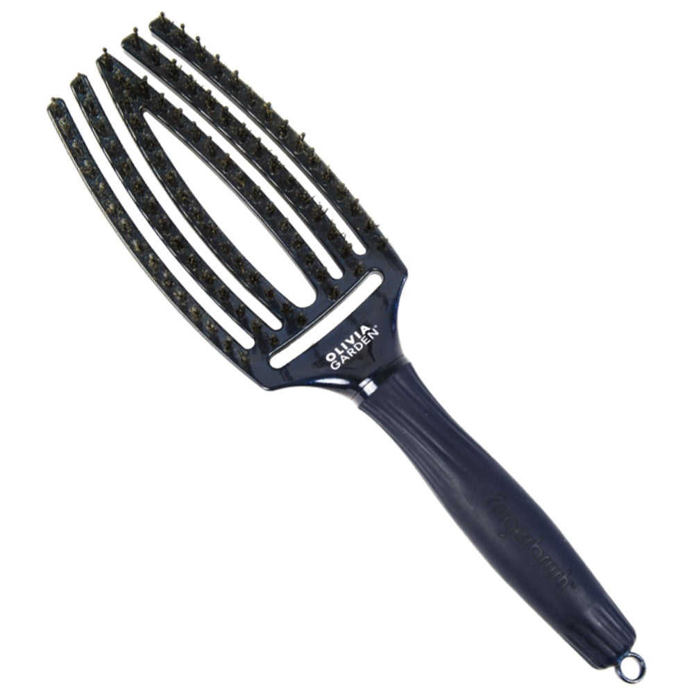 Olivia Garden - Cepillo Fingerbrush Blue Sapphire Midnight Desert - 1 Unidad