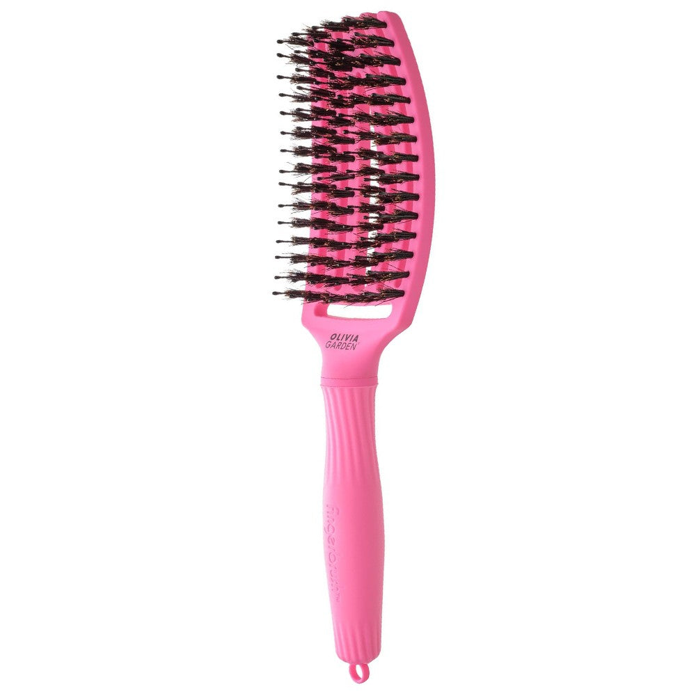 Olivia Garden - Cepillo Fingerbrush Bubble Pink - 1 Unidad