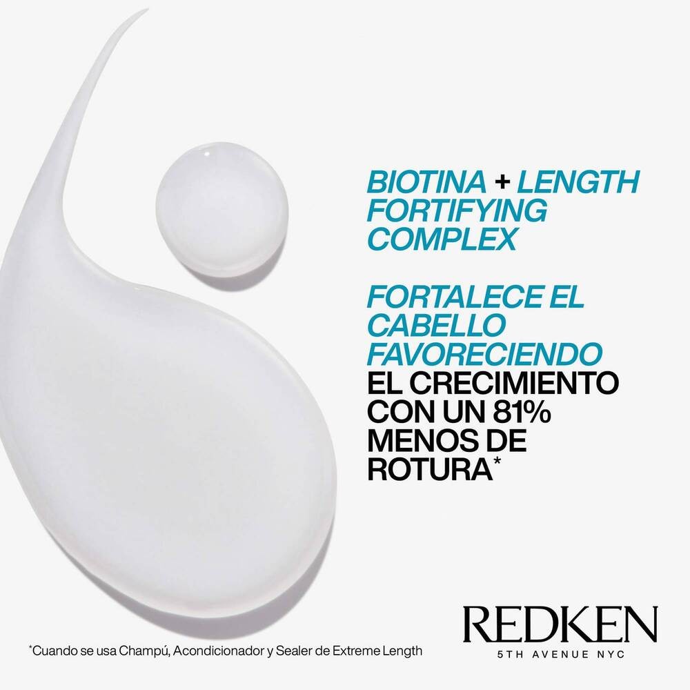 Redken - Champú Reparador Extreme Length 1000 ml