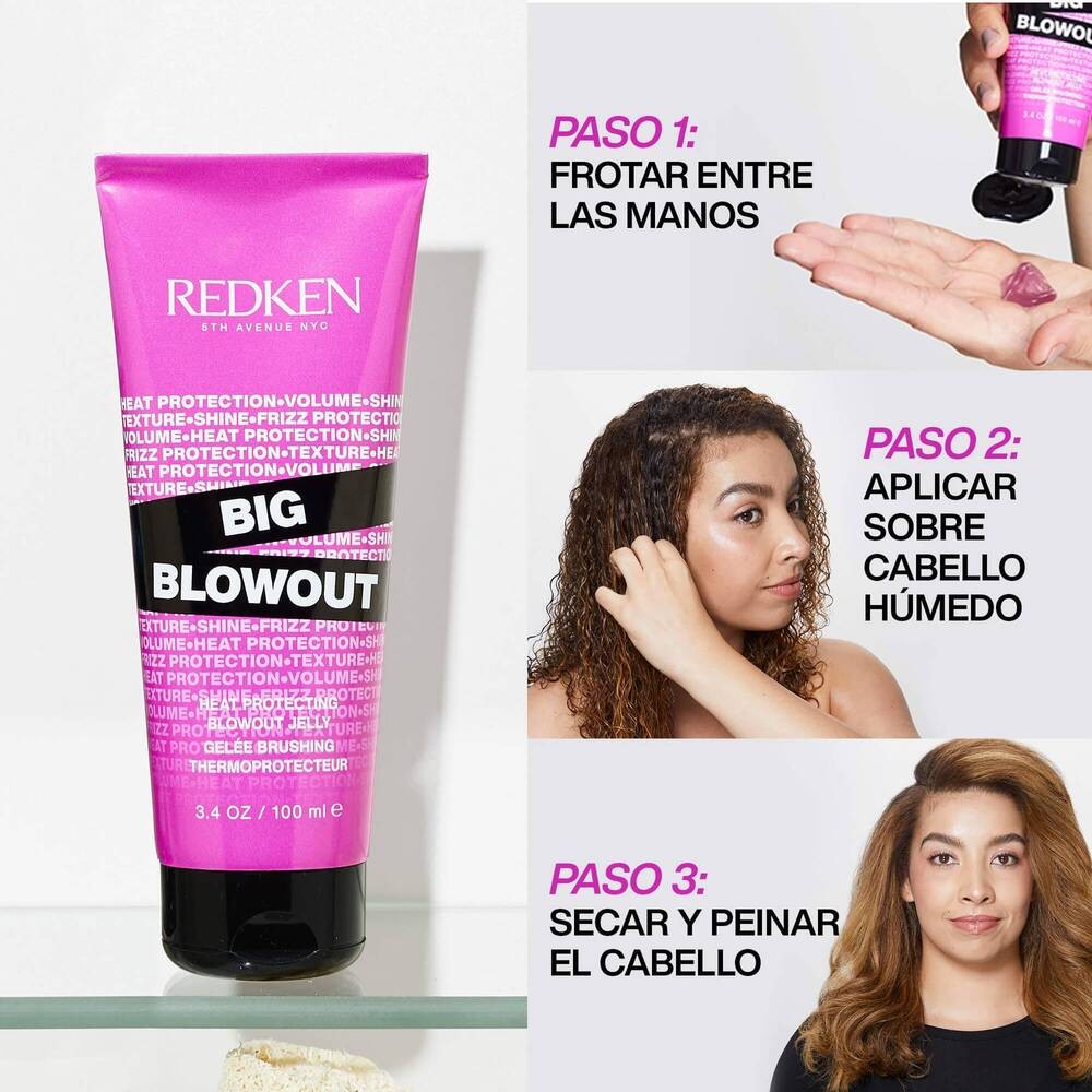 Redken - Gel Protector Térmico Big Blowout 100 ml