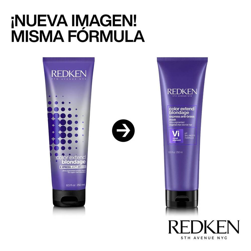 Redken - Mascarilla Anti-Amarilla Color Extend Blondage Express Anti-Brass 250 ml
