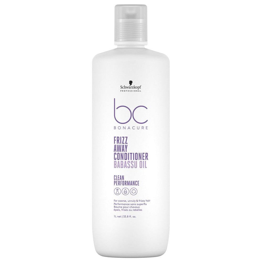 Schwarzkopf - Acondicionador Antiencrespamiento BC Bonacure Clean Frizz Away 1000 ml
