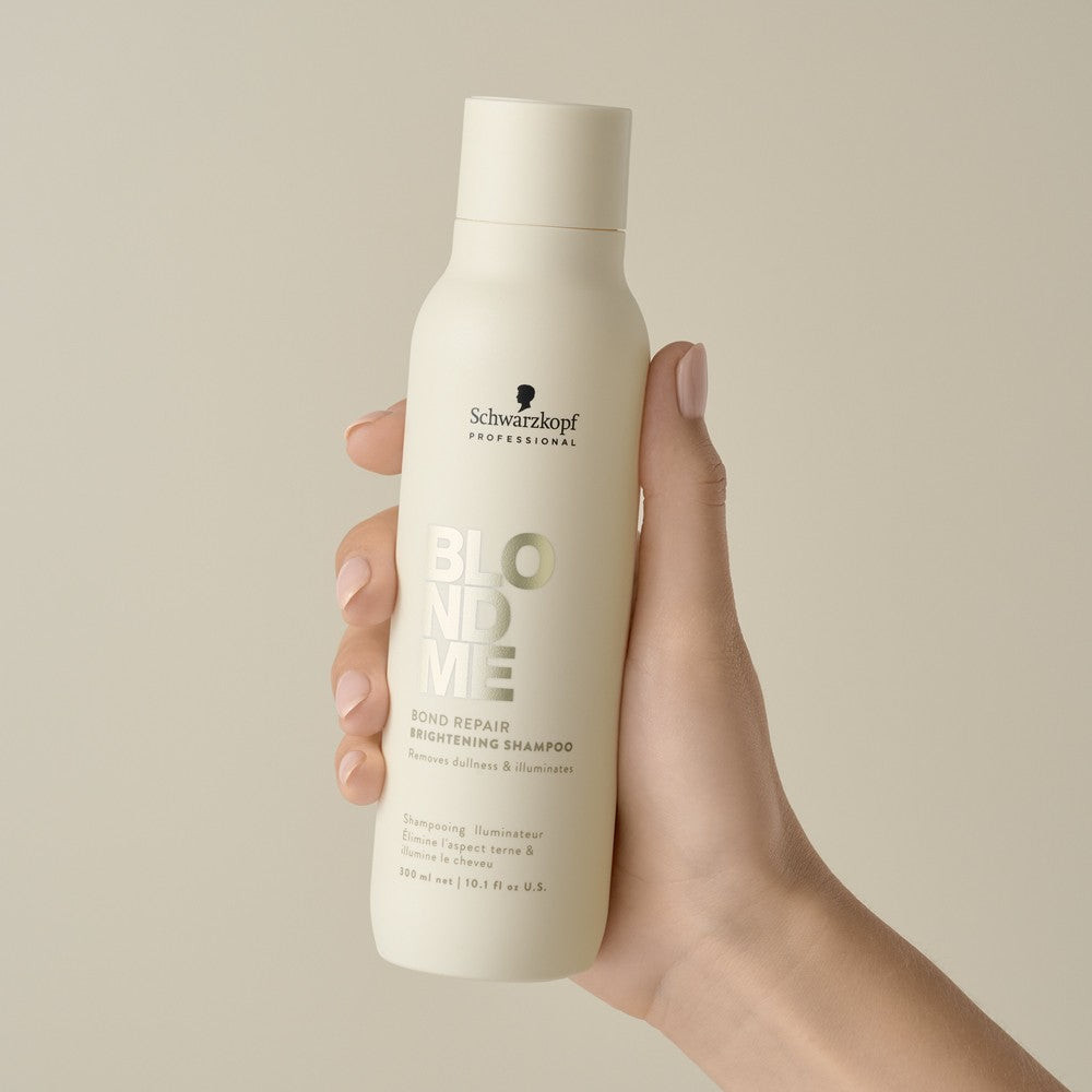 Schwarzkopf - Champú Iluminador BlondMe Bond Repair Brightening 300 ml