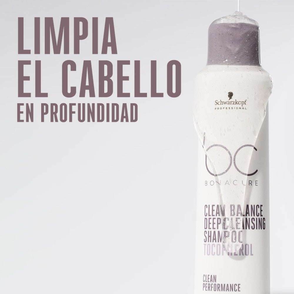 Schwarzkopf - Champú Purificante BC Bonacure Clean Balance 250 ml