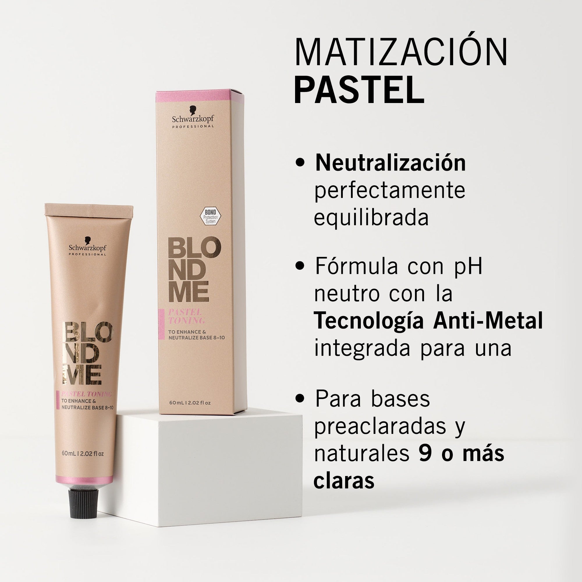 Schwarzkopf - Crema Matizadora Pastel BlondMe T-Steel Blue 60 ml