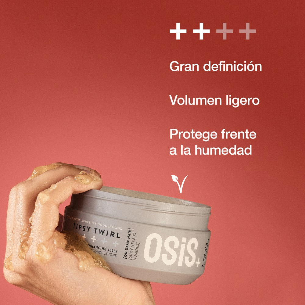 Schwarzkopf - Gelatina Potenciadora de Ondas y Rizos OSiS+ Tipsy Twirl 300 ml